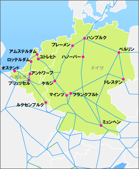 ユーレイル ジャーマン&ベネルクスパス