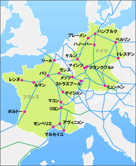 ユーレイル フランス&ジャーマンパス