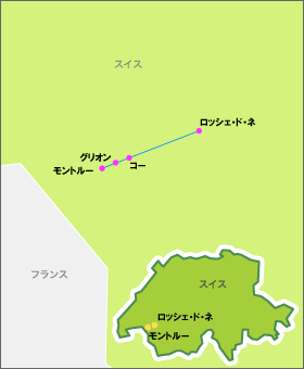 ロッシェ・ド・ネの地図